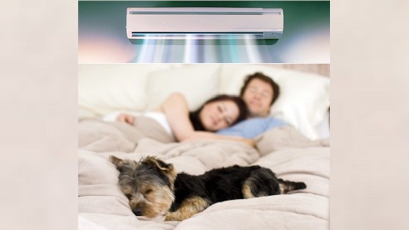 AC in summer for better sleep and comfort