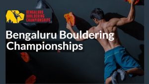 Bengaluru Bouldering Championships