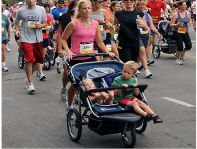 Double jogging Strollers