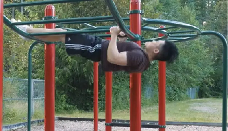 exercise in playground