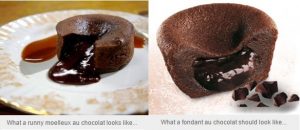 moelleux vs chocolate fondant