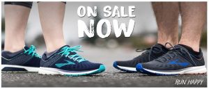 running shoes banner