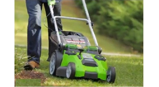 cordess lawn mower