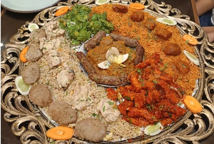 non-veg platter biryani