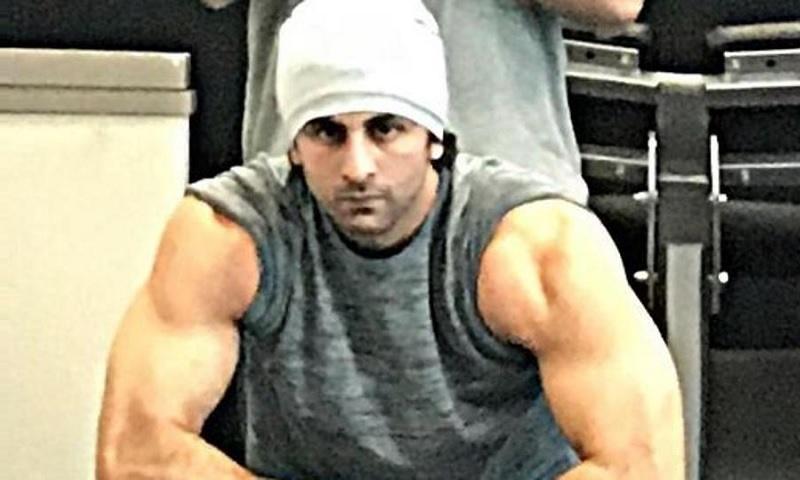 ranbir kapoor muscles